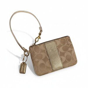 Coach Colette Signature Wristlet